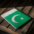 Pakistan Flag Distressed Surface Laptop 3 13.5in Skin